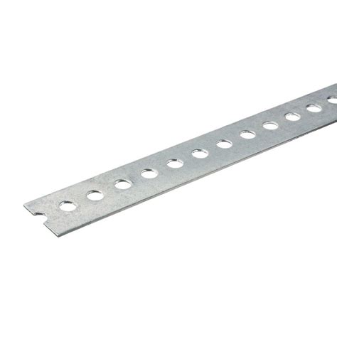 home depot metal box bar|metal flat bar with holes.